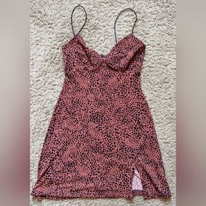 Prowlin' Leopard Mini Slip Dress
